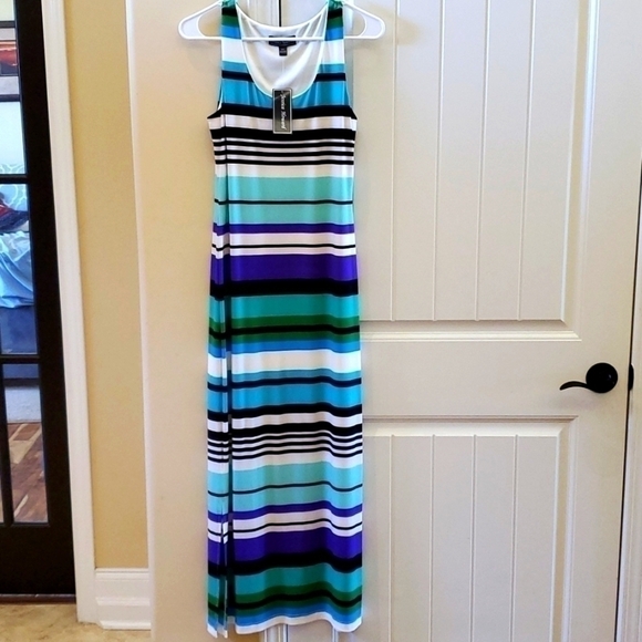 Nwt Jessica Howard Lined Maxi Sz Small - Picture 1 of 6